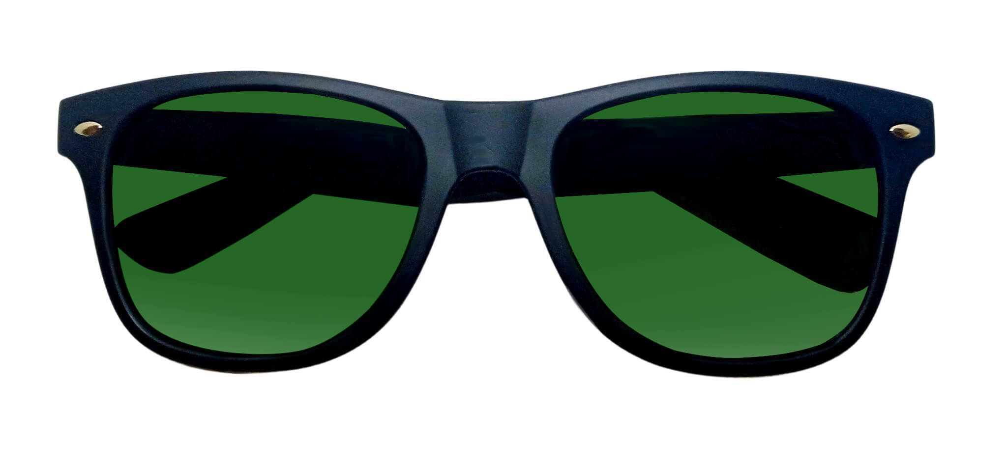 Fastrack Gold Green Aviator Sunglass